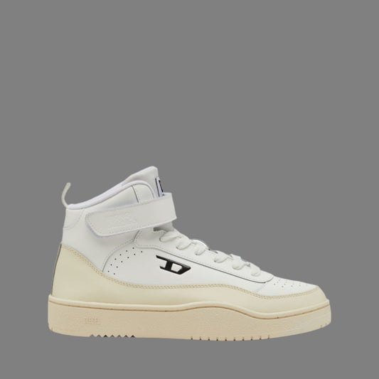 S-Tracker-D-Mid Top Sneaker (Creme/Wht)