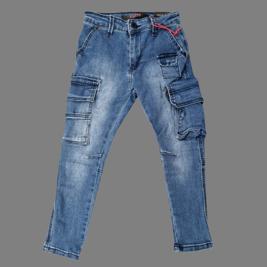 Leon Boys Denim Jeans (Blue)