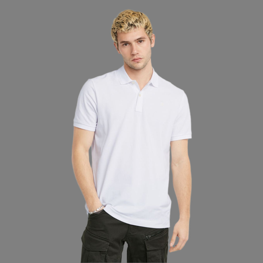 Dunda Slim Polo (Wht)