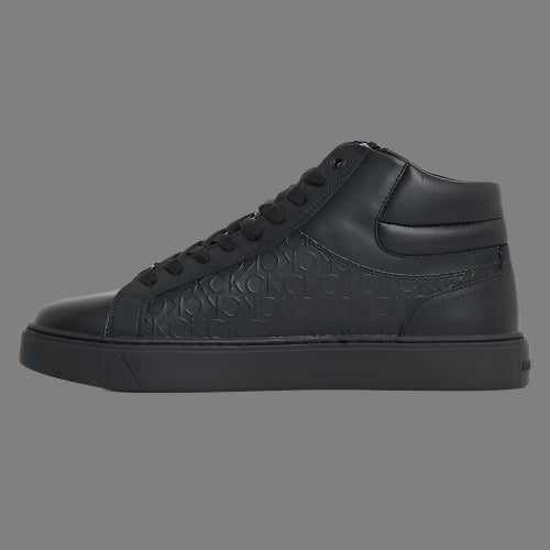 High Top Lace Up W/Zip Mono (Triple Black)