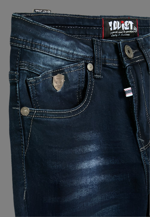 Boys Burgos Denim Skinny Jeans (Double Dip)