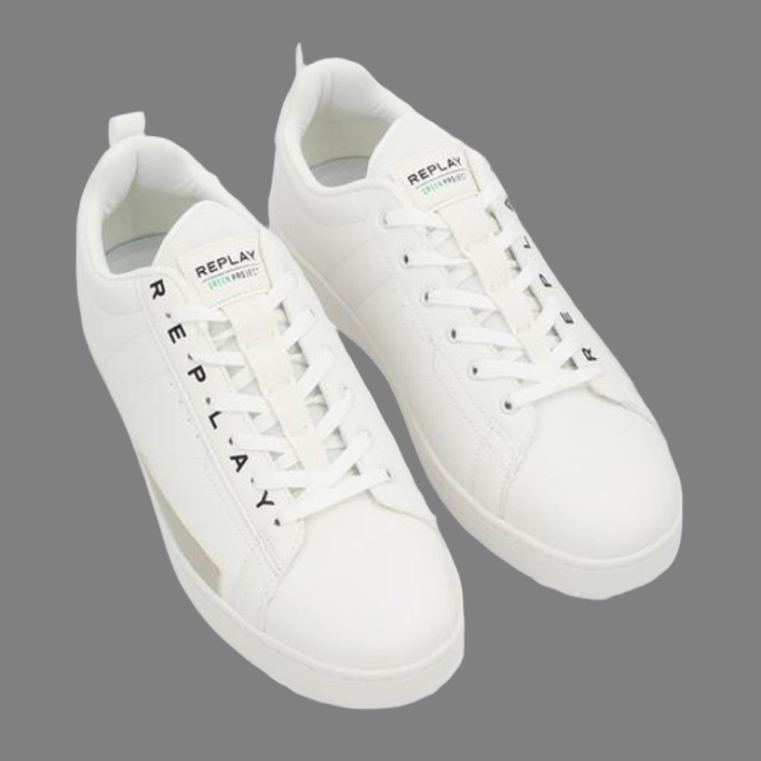 Smash Base Green Sneaker (Wht)