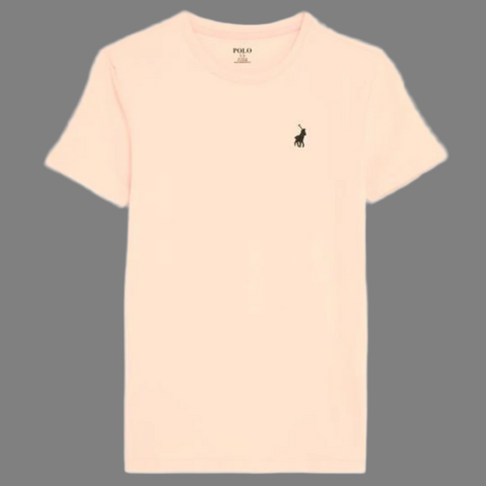 Girls Kelly Short Sleeve Tee (Peach)
