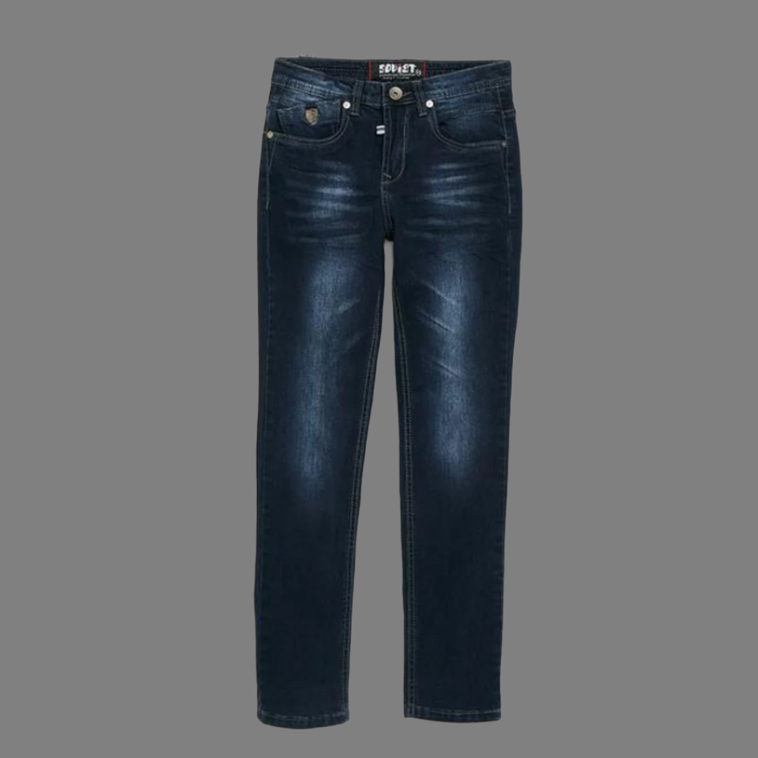 Boys Burgos Denim Skinny Jeans (Double Dip)