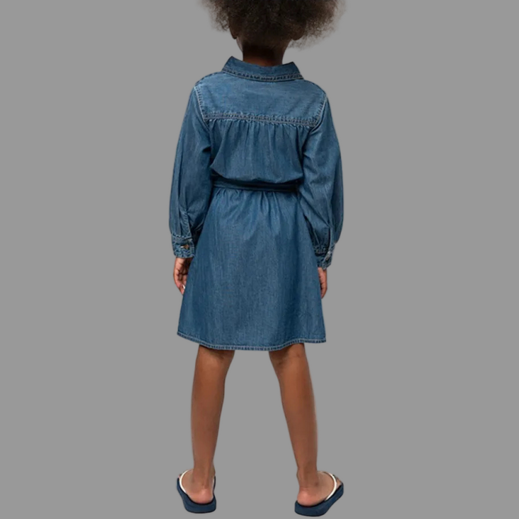 Girls Naomi Long Sleeve Dress